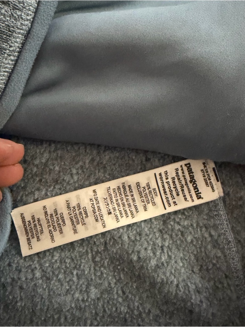 Patagonia blue vest - Picture 3 of 5